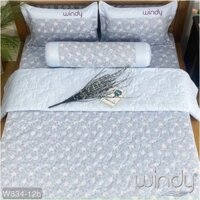 Bộ chăn ga cotton lụa Windy