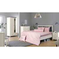 Bộ chăn ga gối cao cấp Everon Black Pink ESTR23051 (chất liệu Tencel-Rayon, nhiều kích thước )