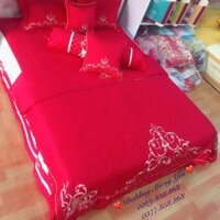 Bộ Chăn ga gối cao cấp Koala Solid Satin