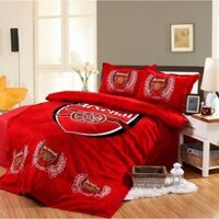 Bộ Chăn Ga Gối CLB Bóng Đá Arsenal ( Ưu Đãi Quà Tặng )