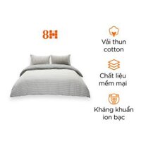 Bộ Chăn Ga Gối Cotton 8H J1S