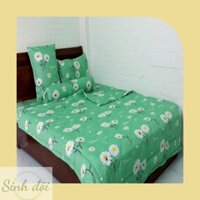 BỘ CHĂN GA GỐI COTTON THẮNG LỢI. HOA BỘ 5 MÓN - SET THANG LOI HOA