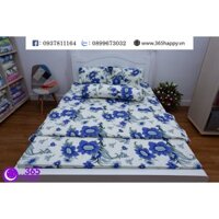 BỘ CHĂN GA GỐI COTTON THẮNG LỢI 5 MÓN 1M6X2M