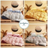 Bộ Chăn Ga Gối Cotton TiCi Kẻ Nhiều Mẫu ,Có Đủ Kích Thước 1m,1m2,1m4,1m5,1m6,1m8,2m2