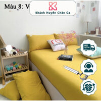 Bộ Chăn Ga Gối Cotton Tici Bedding Drap Giường Đủ Kích Thước 1m6, 1m8, 2m2 Không Kèm Ruột