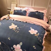 Bộ chăn ga gối đệm combo Em Hồng Nhung