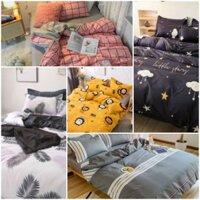 Bộ chăn ga gối đệm cotton nhập khẩu Poly