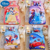 Bộ chăn ga gối đệm hoạt hình Frozen Elsa Princess Spider-Man, bộ ba món cho trẻ em và sinh viên ký túc xá RMLS