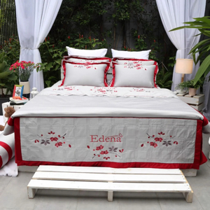 Bộ chăn ga gối Edena ED522