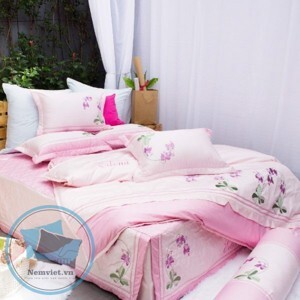 Bộ chăn ga gối Edena Solid 355