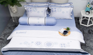 Bộ chăn ga gối Edena Solid 366