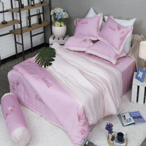 Bộ chăn ga gối Edena Tencel ED744