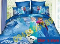 bộ CHĂN, GA, GỐI FROZEN, NGƯỜI NHỆN dành cho các bé