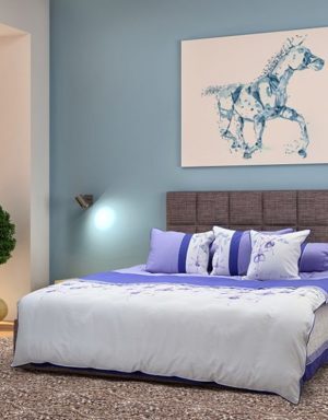 Bộ chăn ga gối Hanvico Blue Sky BS48 - 180x200