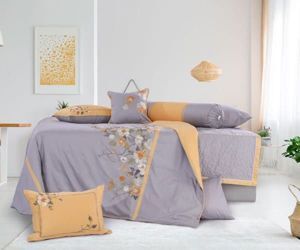 Bộ chăn ga gối Hanvico Blue Sky BS M70