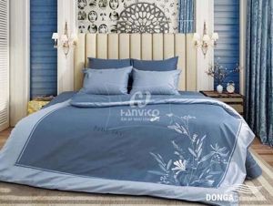 Bộ chăn ga gối Hanvico Blue Sky BS85