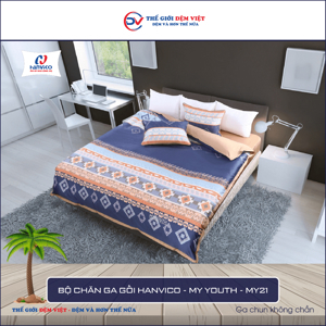 Bộ chăn ga gối Hanvico My Youth MY21