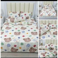 Bộ chăn ga gối hè combo 5 món