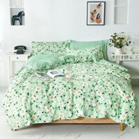 Bộ chăn ga gối hoa xanh Cotton Poly cao cấp LEEBedding, chăn ga Hàn Quốc, miễn phí bo chun drap ga giường theo yêu cầu - 1 RUỘT GỐI 45CMX65CM