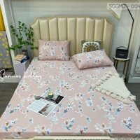 Bộ Chăn Ga Gối Lụa Modal Nhật 3 món Ga Trải Giường Lụa Cao Cấp Mát Mịn M2 - M6 - M8 - 2M2