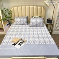 Bộ Chăn Ga Gối Lụa Modal Nhật 3 món Ga Trải Giường Lụa Cao Cấp Mát Mịn M2 - M6 - M8 - 2M2