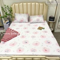 Bộ Chăn Ga Gối Lụa Modal Nhật 3 món Ga Trải Giường Lụa Cao Cấp Mát Mịn M2 - M6 - M8 - 2M2