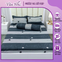 Bộ Chăn Ga Gối Mùa Hè 5 Món Cotton Poly Hàn Quốc