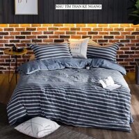 Bộ chăn-ga-gối muji 4 món hè thu (free size)