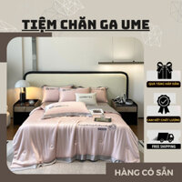 Bộ Chăn Ga Gối Phi Lụa Chăn Chần - Phi Lụa Charming Mẫu New