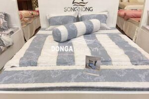 Bộ chăn ga gối Sông Hồng Elegance E19M04