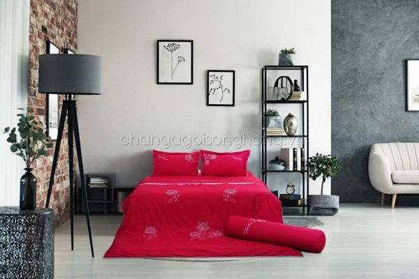 Bộ chăn ga gối Sông Hồng Home Collection H18 056