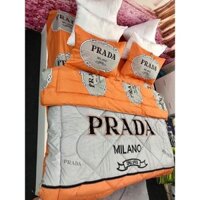 Bộ chăn ga gối thương hiệu PRADA