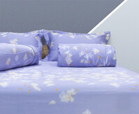 Bộ Chăn ga lụa Tencel Hoa Lài Tây