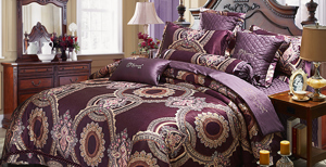 Bộ chăn ga Luxury Tơ tằm LXG 7301P