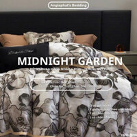 Bô Chăn Ga TENCEL COTTON - Hàng nhập 4 Món - Ga may chun hoặc phủ theo size nệm - MỀM / MỊN / MÁT / BỀN MÀU