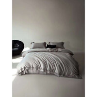 Bộ chăn ga Tencel đơn sắc Markcross