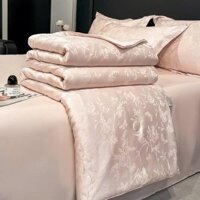 Bộ chăn ga Tencel Jacquard cao cấp 2025