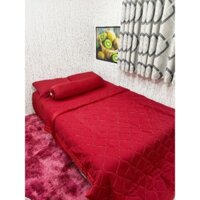 bộ chăn ga thun Hàn Quốc bộ 5 món( có chăn) mịn mát