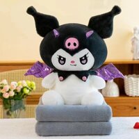 Bộ chăn gấu bông kuromi siêu hót