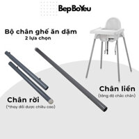Bộ chân ghế ăn dặm Babyhop [4 chân], Chân ghế ăn dặm ikea, chân ghế ăn dặm bằng thép sơn tĩnh điện