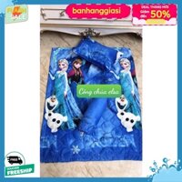 Bộ chăn gối cho bé 5 món cao cấp,chọn mẫu thoải mái[mẫu công chúa elsa]