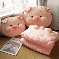 Bộ Chăn Gối Ngủ Trưa Văn Phòng Hai Trong Một Tiện Dụng