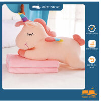 Bộ chăn gối văn phòng đa năng hình thú ,hoa quả kèm chăn,chăn gối 2 in 1 SHOP MH2T STORE