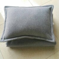 Bộ chăn gối văn phòng Việt Mốt màu ghi ❤️freeship❤️