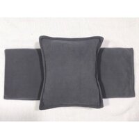 Bộ chăn gối văn phòng Việt Mốt màu xám + Freeship