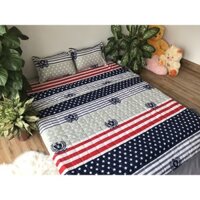 Bộ Chăn Hè Ga Gối Poly 1m2 (Dũng sài gòn mẫu BCH10)