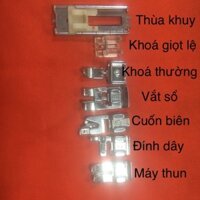 Bộ chân vịt máy may Riccar might và Jaquar gót gần