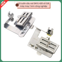 bộ chân vịt nhún dây vải lớp trên , lớp dưới phẳng máy may 1 kim