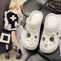 Bộ Charm gắn dép cross nhiều hình cực đẹp bán theo bộ, sticker jibbitz crocs