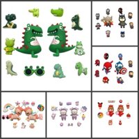 bộ charm, jibbitz, sticker vip gắn dẹp sục crocs cho bé trai bé gái siêu xinh( có kèm chip nháy)
